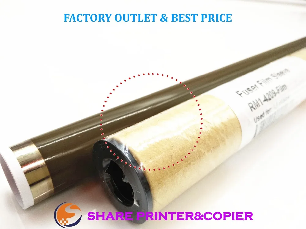 1 X Original new fuser film for HP P1505 P1606 M1522 M1120 M1536 M1566 RM1-4209-Film RG5-1522-Film RM1-4209