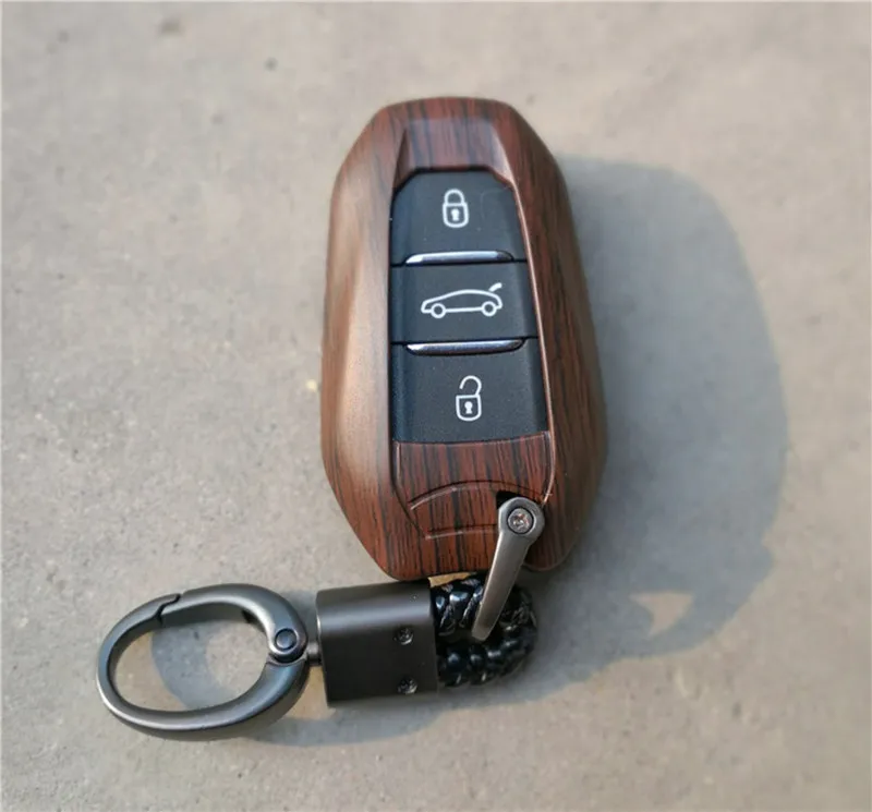 

For Peugeot 3008 5008 Citroen C5 C6 Smart Key Case Car Key Case Keyless Entry System Protective Case