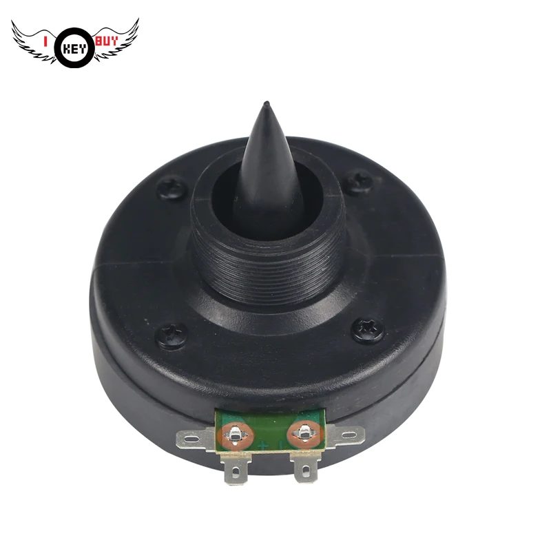 1PC 25.5mm Tweeter Horn Drive Head 80 Magnetic Professional Stage Treble Speaker DIY Screw-on High Sensitivity 98dB 80W 8OHM