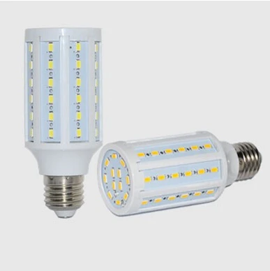 

LED Corn Light Lamp Warm/Cold White white 15W replace 150W halogen lamp E27 60 5730 SMD 1500LM LED Corn Bulb 220V/110V