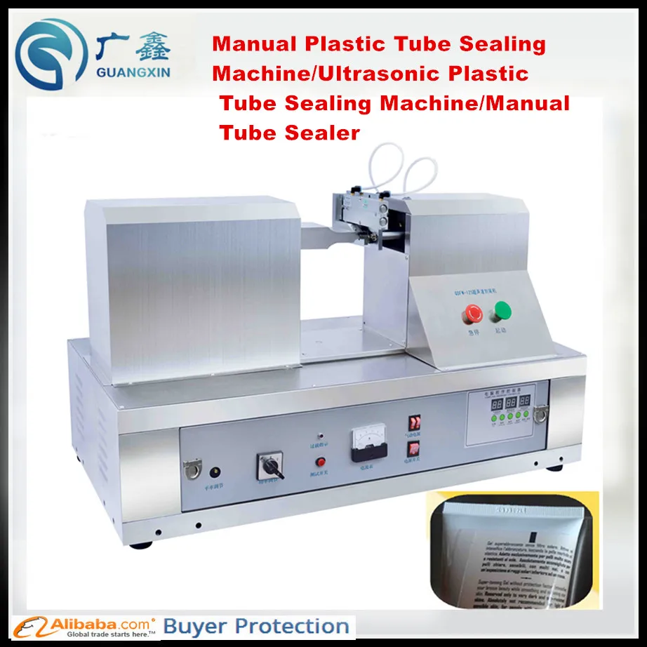 Manual Plastic Tube Sealing Machine/Ultrasonic Plastic Tube Sealing Machine/Manual plastic and aluminum Tube Sealer