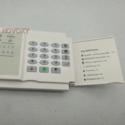 Wired keyboard controller for Alarm Host home security
