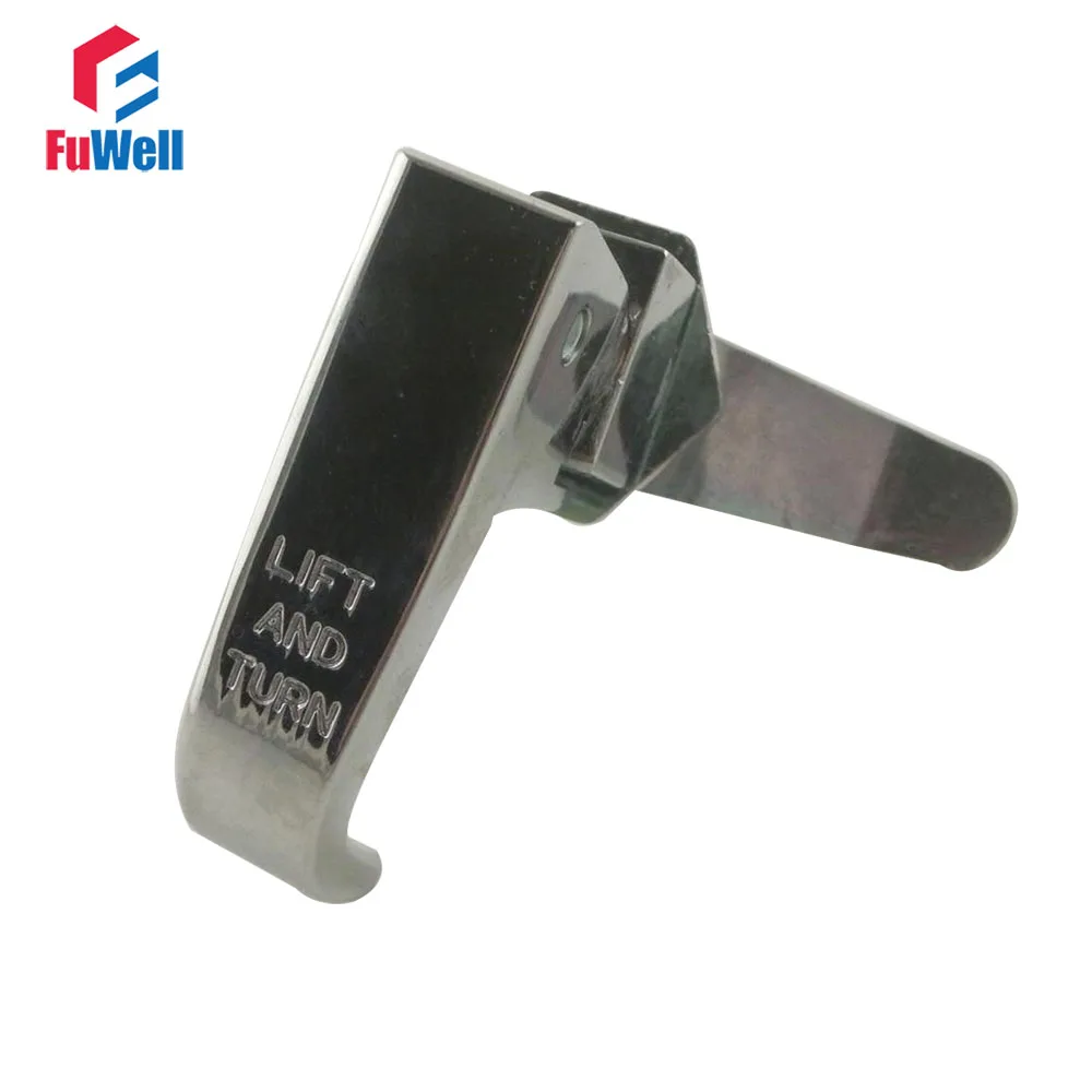 MS309 Metal Cabinet Lock with Handle for Cupboard Cabinet Door Lock