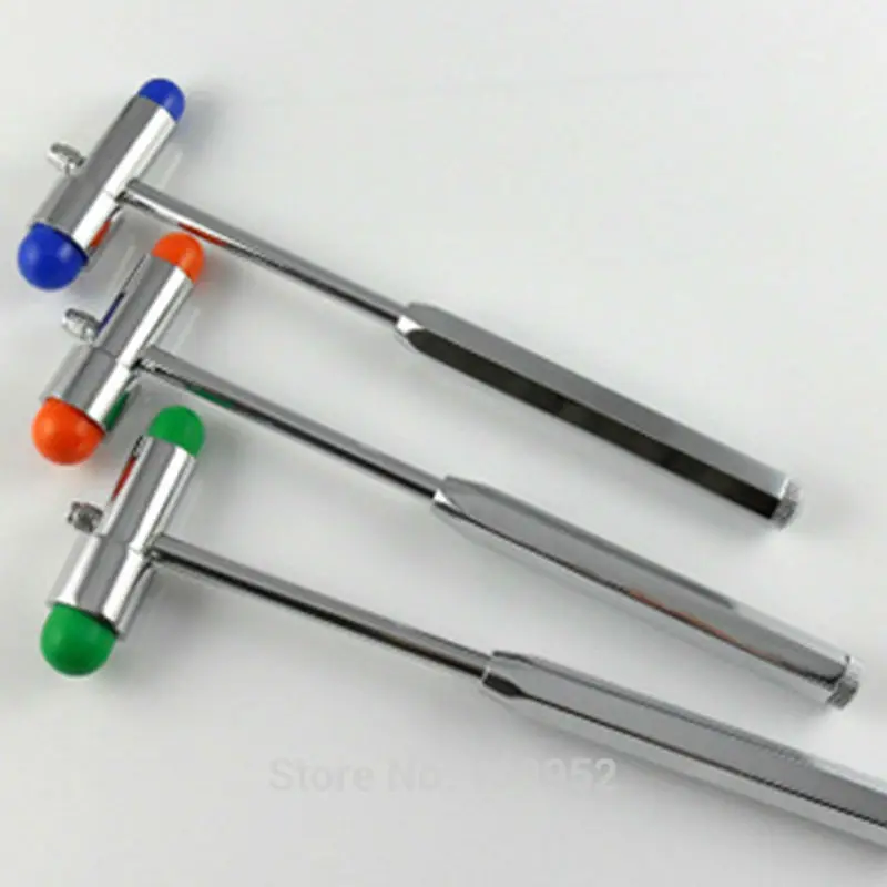 

Drop shipping Multifunction Neurological Reflex Hammer Percussor with brush and pin promotional diagnostic hammer