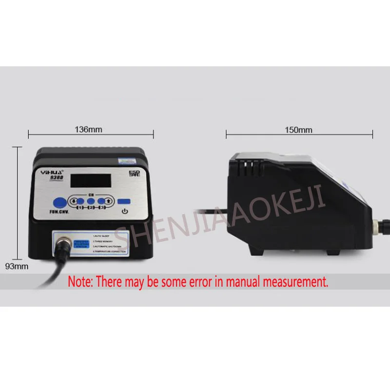 Tweezers soldering station 220V/110V Electric tweezers Anti-static intelligent lead-free soldering station Anti-static tweezers