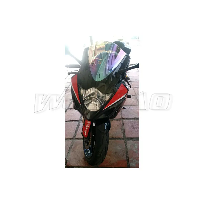 Motorcycle Double Bubble Windshield Windscreen Screen For 2005 2006 Suzuki GSX-R1000 GSXR1000 GSXR GSX-R 1000 K5 K6 Black
