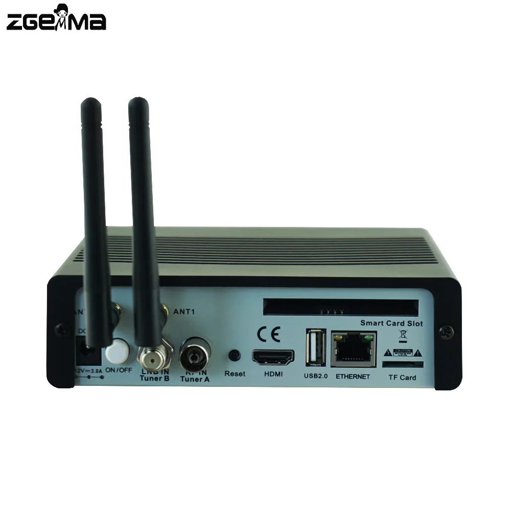 2 pz/lotto zgemma h9.2h 4K ricevitore tv satellitare dvb s2x + dvb c/t2 con wifi integrato