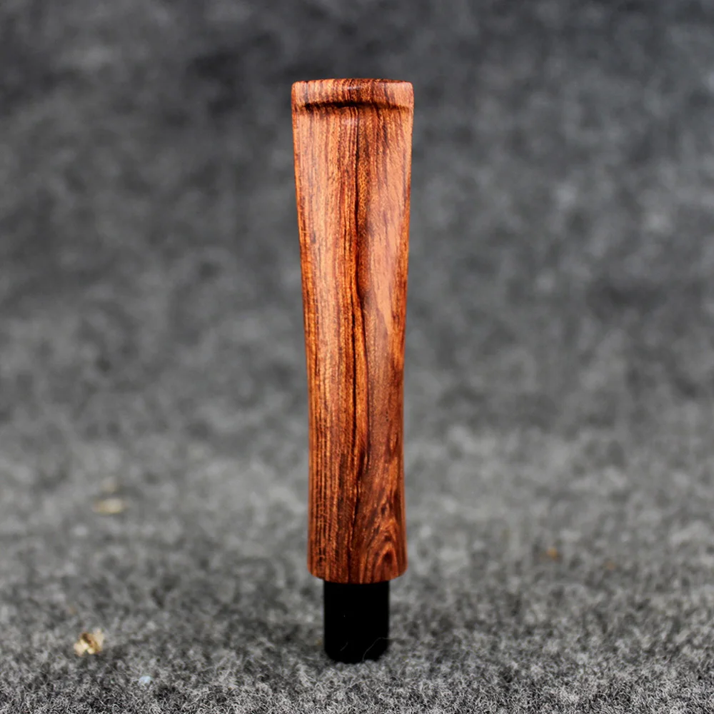 

MUXIANG Good Quality 9mm Flue Smoking Pipe Specialized Rosewood pipe mouthpiece Fit with 9mm Filter be0071