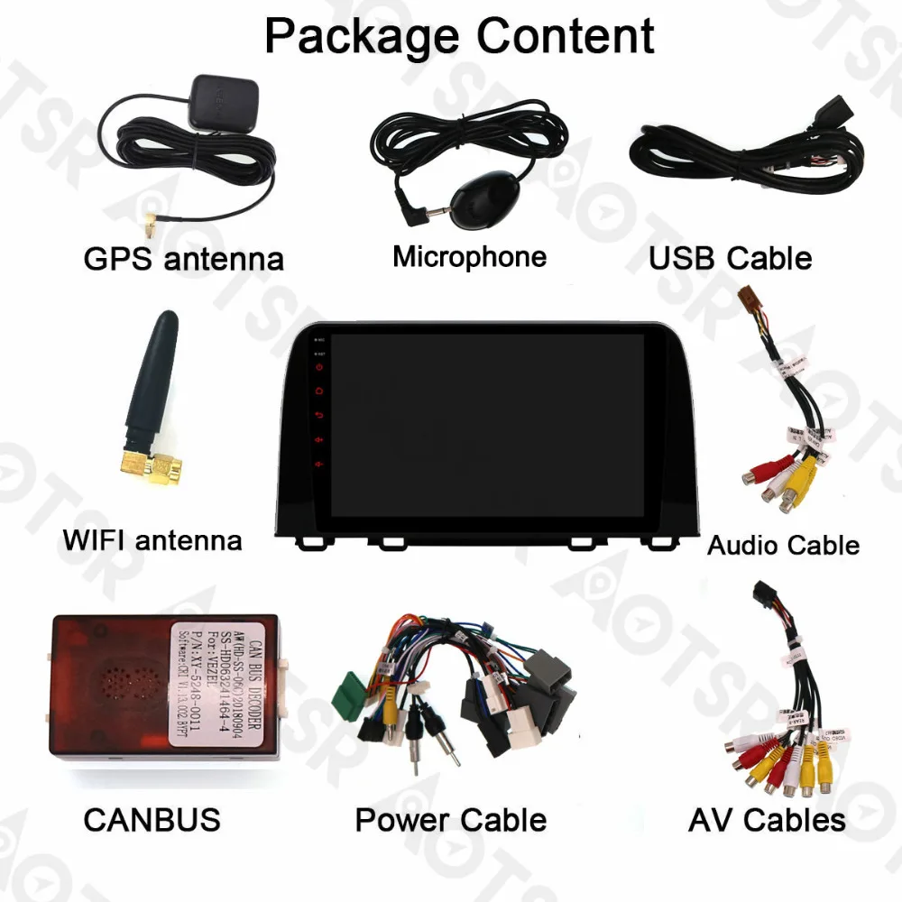 2026 أندرويد 13 مشغل ديفيدي للسيارة نظام تحديد المواقع والملاحة لهوندا CRV 2017,2018 راديو الوسائط المتعددة وحدة راديو السيارات ، 2 Din WIFI Satnat #5