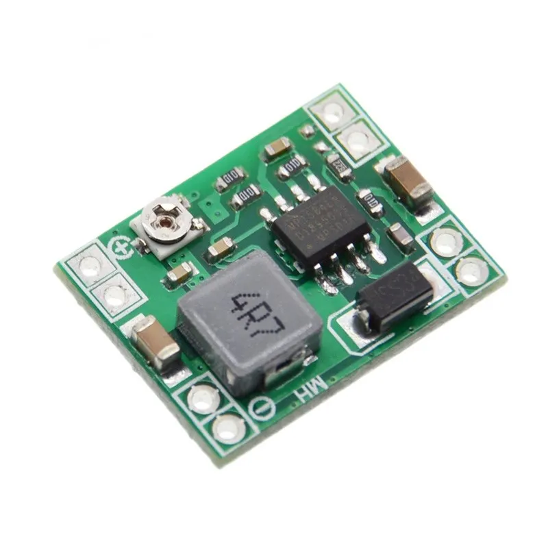 5 sztuk Ultra-mały rozmiar DC-DC Step Down moduł zasilania 3A regulowany przetwornica dla Arduino wymienić LM2596