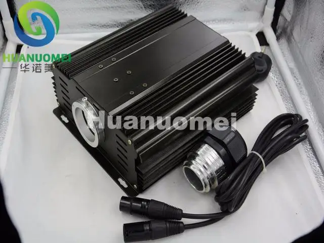 

75W LED DMX RGB Optical Fiber Engine AC85-260V Input DMX512 Signal Input with DMX Console Master Controller Driver