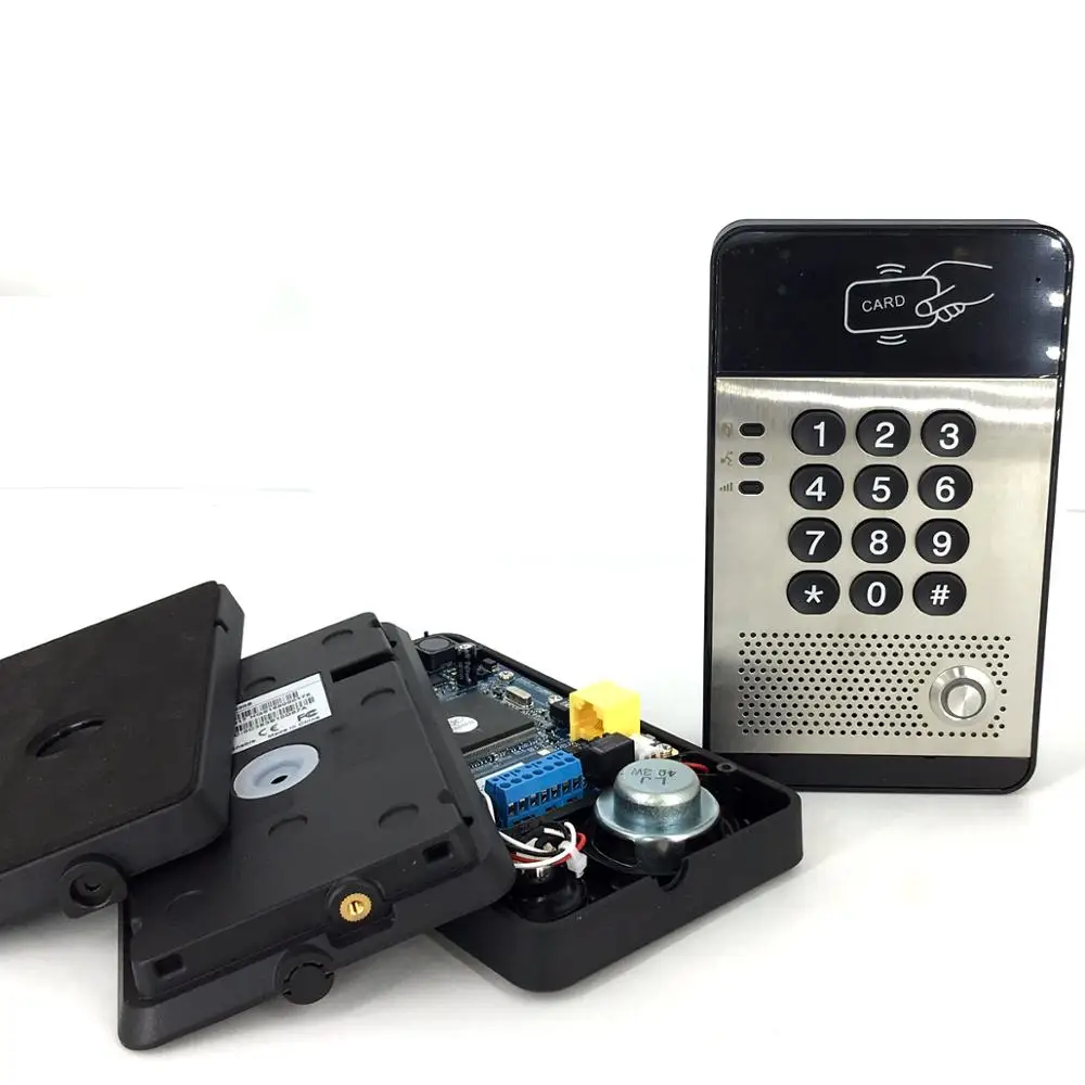 NiteRay unlock SIP intercom door phone IP door phone opener