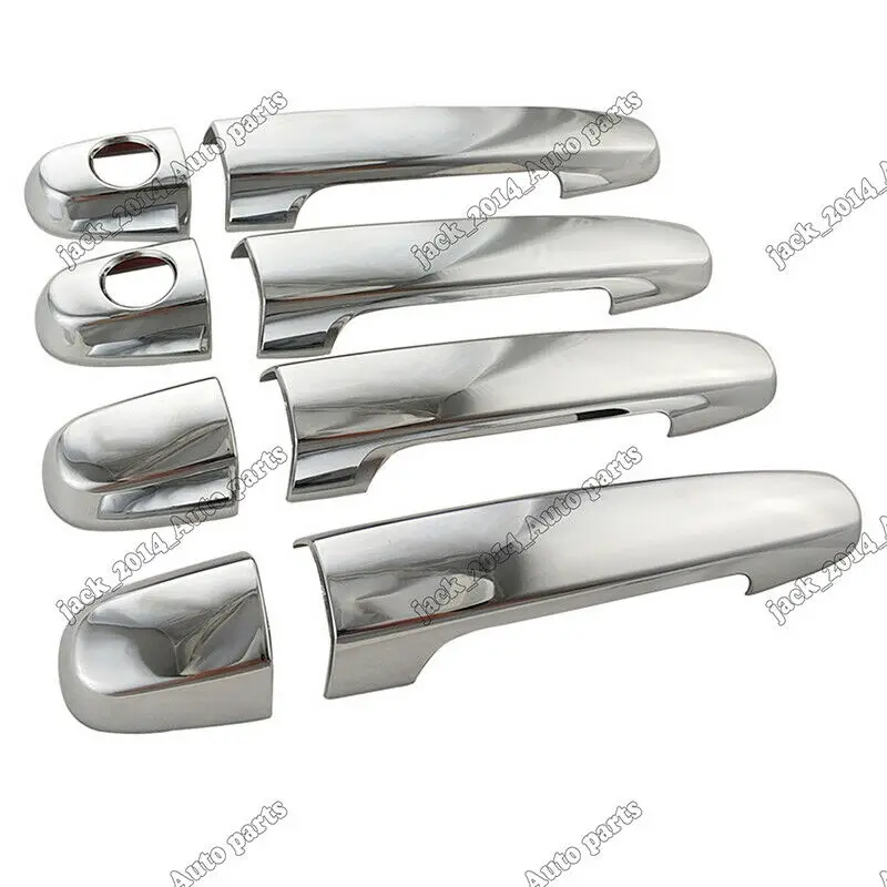 

For Toyota HILUX VIGO 2005 2006 2007 2008 2009 10 2011 2012 2013 ABS Chrome Side Door Handles Side Door Outer Handle Cover Trim