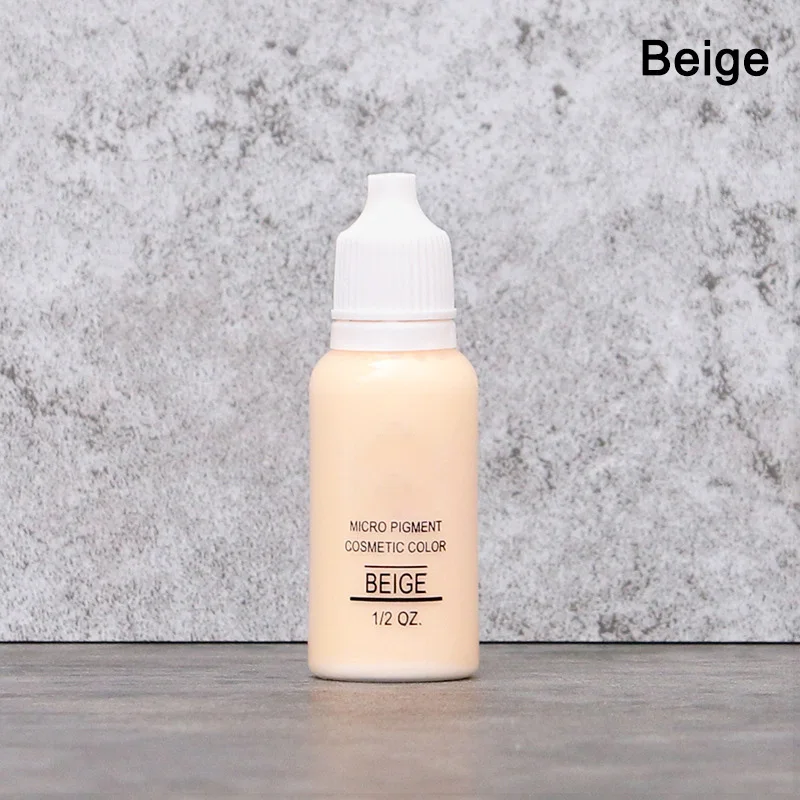 Hoge Kwaliteit 15 Ml Microblading Vloeibare Pigment Voor Semi Permanente Lippen Wenkbrauw Eyeliner