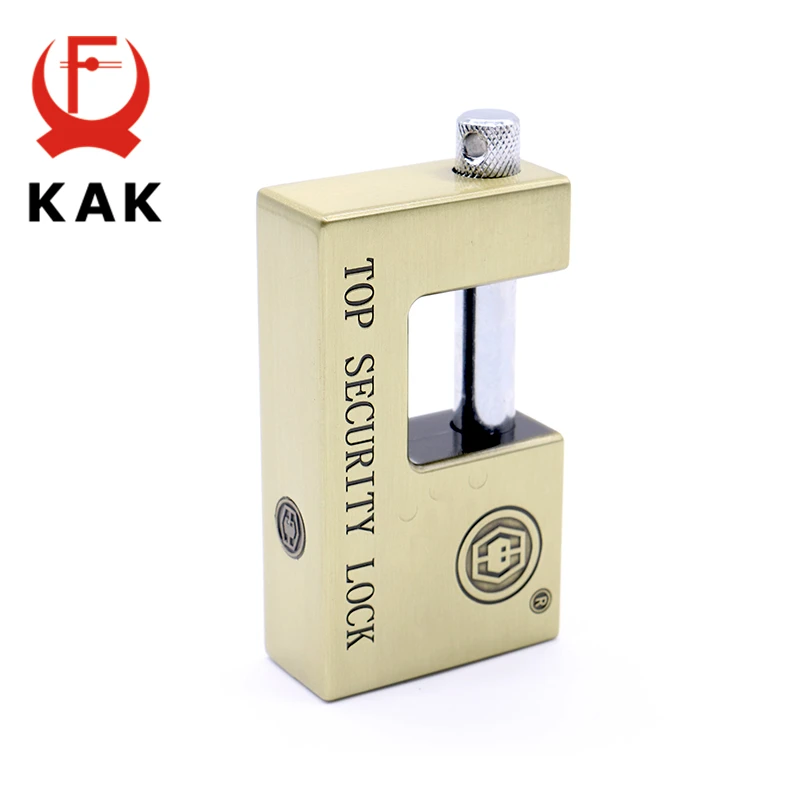 KAK E9 Series Archaize Super B Grade Padlocks Safe Anti-Theft Lock Rustproof Antique Bronze Top Security Locks For Home Hardware