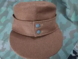 WW2 E.M.D German  .M43  hat .  Wool