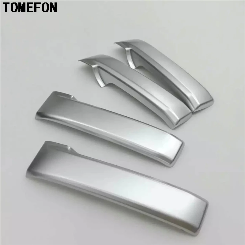 For Toyota Land Cruiser FJ200 LC200 2008 - 2016 2017 ABS Chrome Interior Car Inside Door Handle Cover Trims 4pcs Car Styling