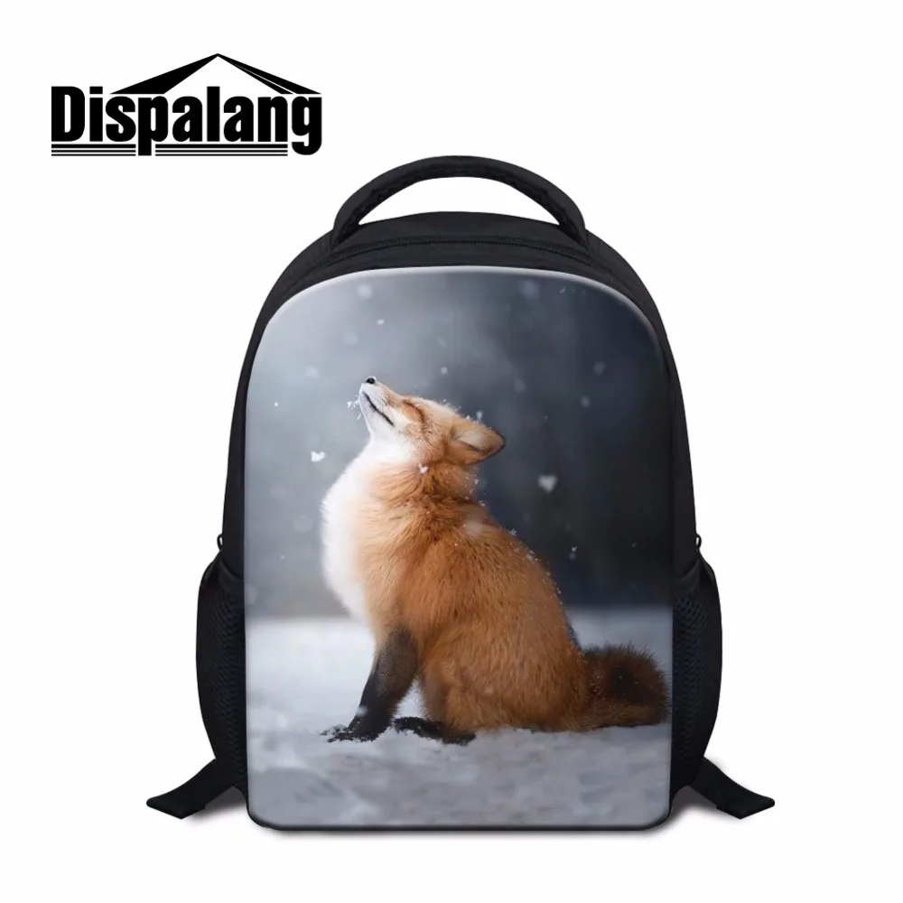 

Dispalang Kindergarten Backpack Patterns Fox School Bag for Kids Little Girls Shoulder Bookbags Boys Rucksack Mochila Travel Bag