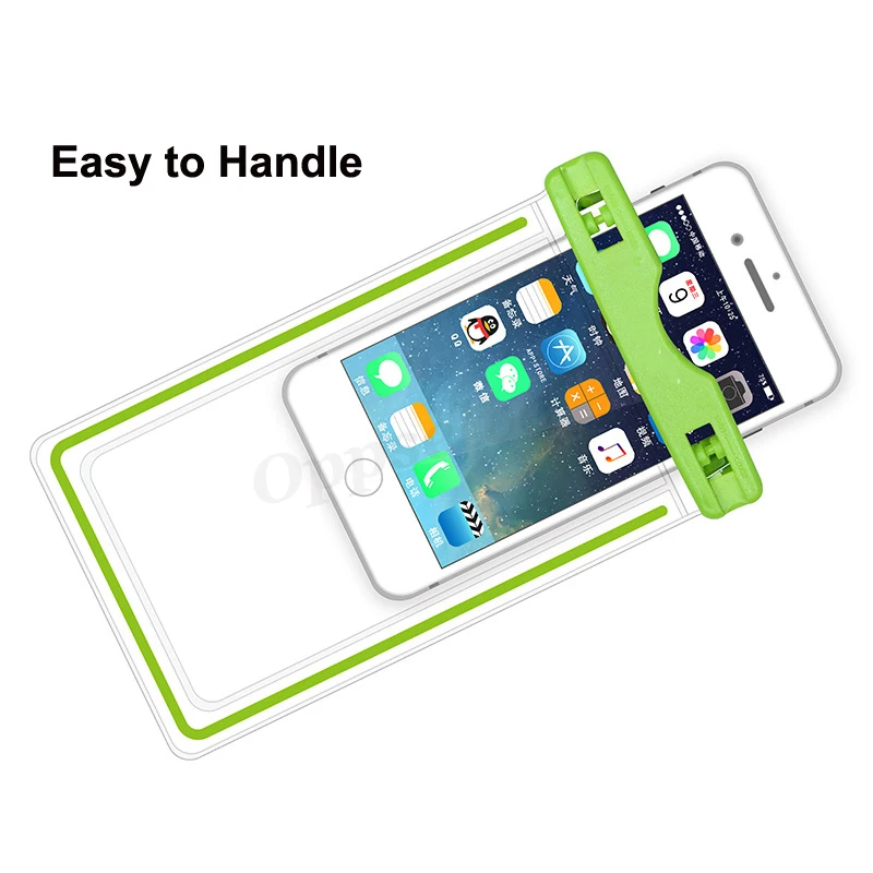 Waterproof Mobile Phone Case For iPhone 15 14 13 12 Xs Max Samsung S20 Clear PVC Sealed Underwater Cell Smart Phone Pouch Cover