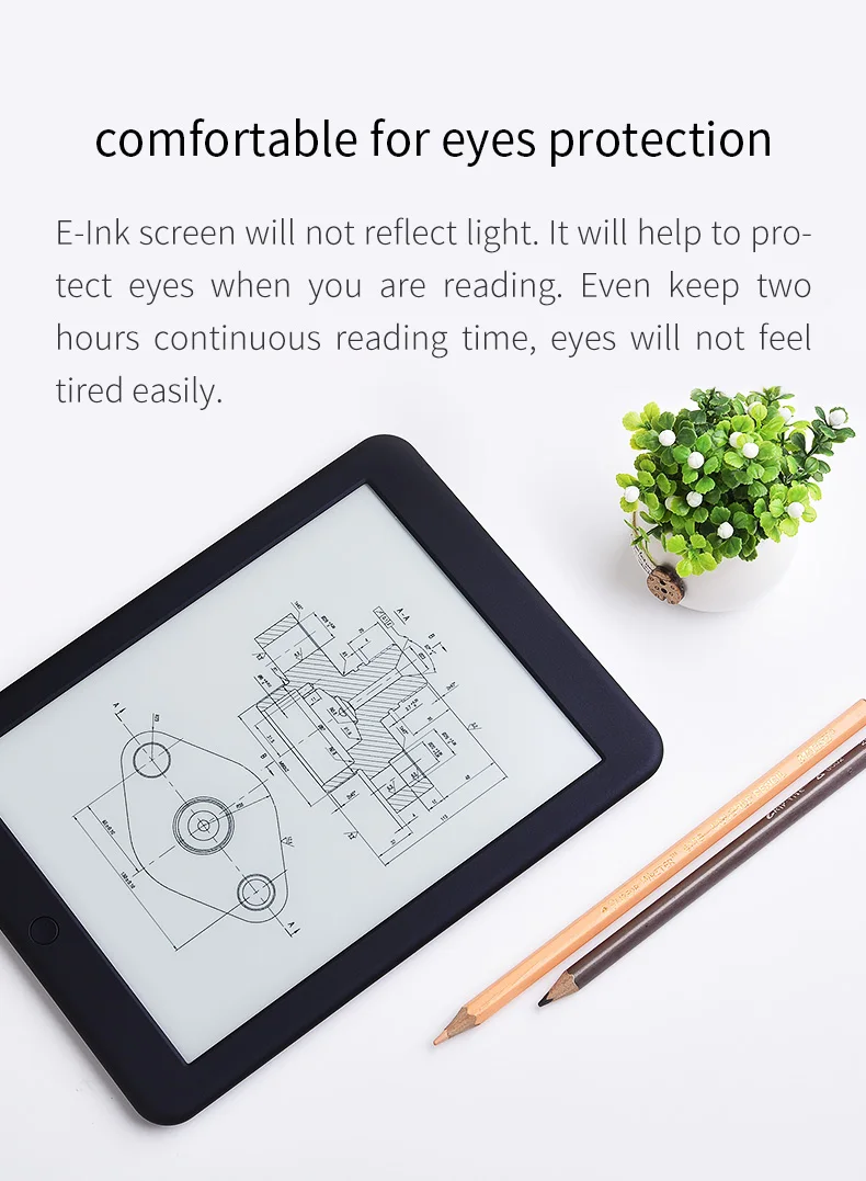 BOYUE LikeBook 32GB+2GB Bluetooth Ebook 7.8inch touch screen E reader android 8.1 WiFi E book reader audio E-ink 3200mah battery