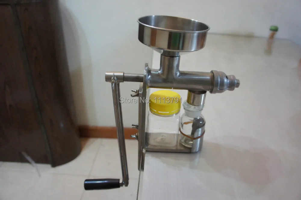 The third generation of stainless steel oil press, the new manually oil press, hand oil press image 2