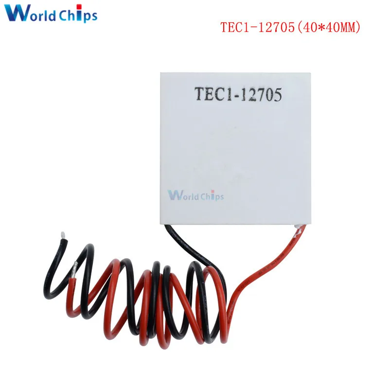 5pcs TEC1 12705 12706 12715 04905 12710 12709 12703 12712 Thermoelectric Cooler Peltier TEC1-12706 12V Peltier Elemente Module