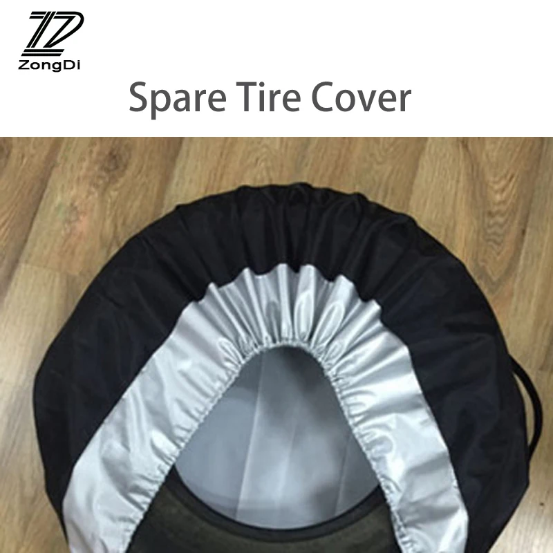 

ZD 1X Car Spare tire cover Dustproof and Rainproof For Skoda octavia rapid Peugeot 206 307 Chevrolet cruze captiva accessories