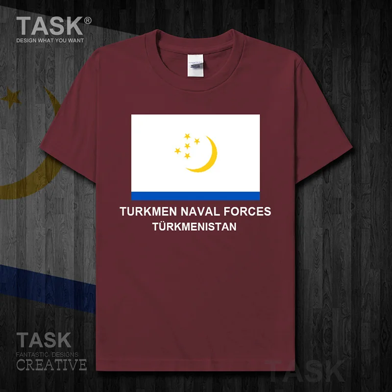  Turkmenistan Turkmen TKM  country Short sleeve new Tops t shirt mens  Tactical sports sweatshirt Fashion 01