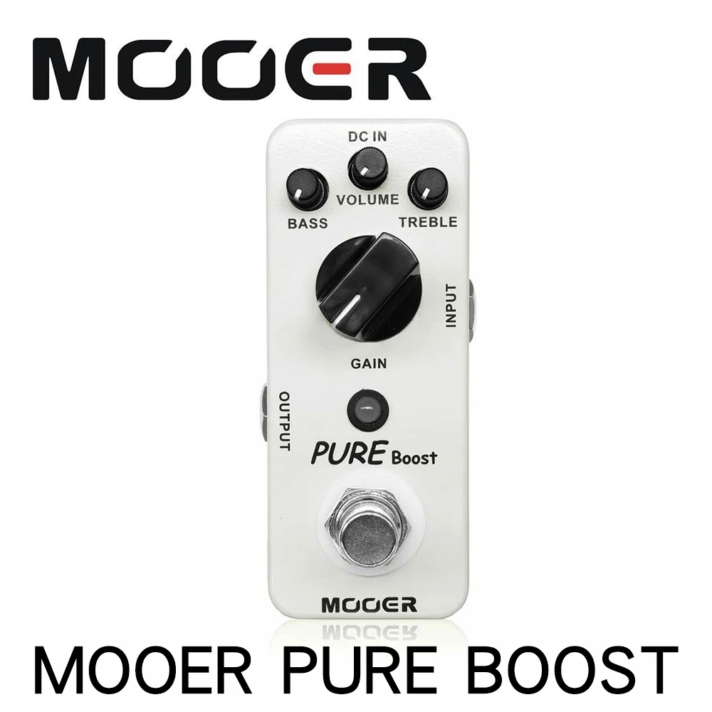 Mooer MBT2 Reine Boost Micro Mini Boost Wirkung Pedal für Elektrische Gitarre True Bypass