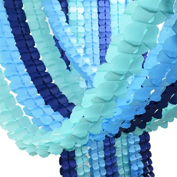 3 מ 'תלתן נייר תלתן נייר נייר נסיכה ורוד סיכת מסיבת יום הולדת ספקים חתונה רקע תפאורה תלוי תפאורה