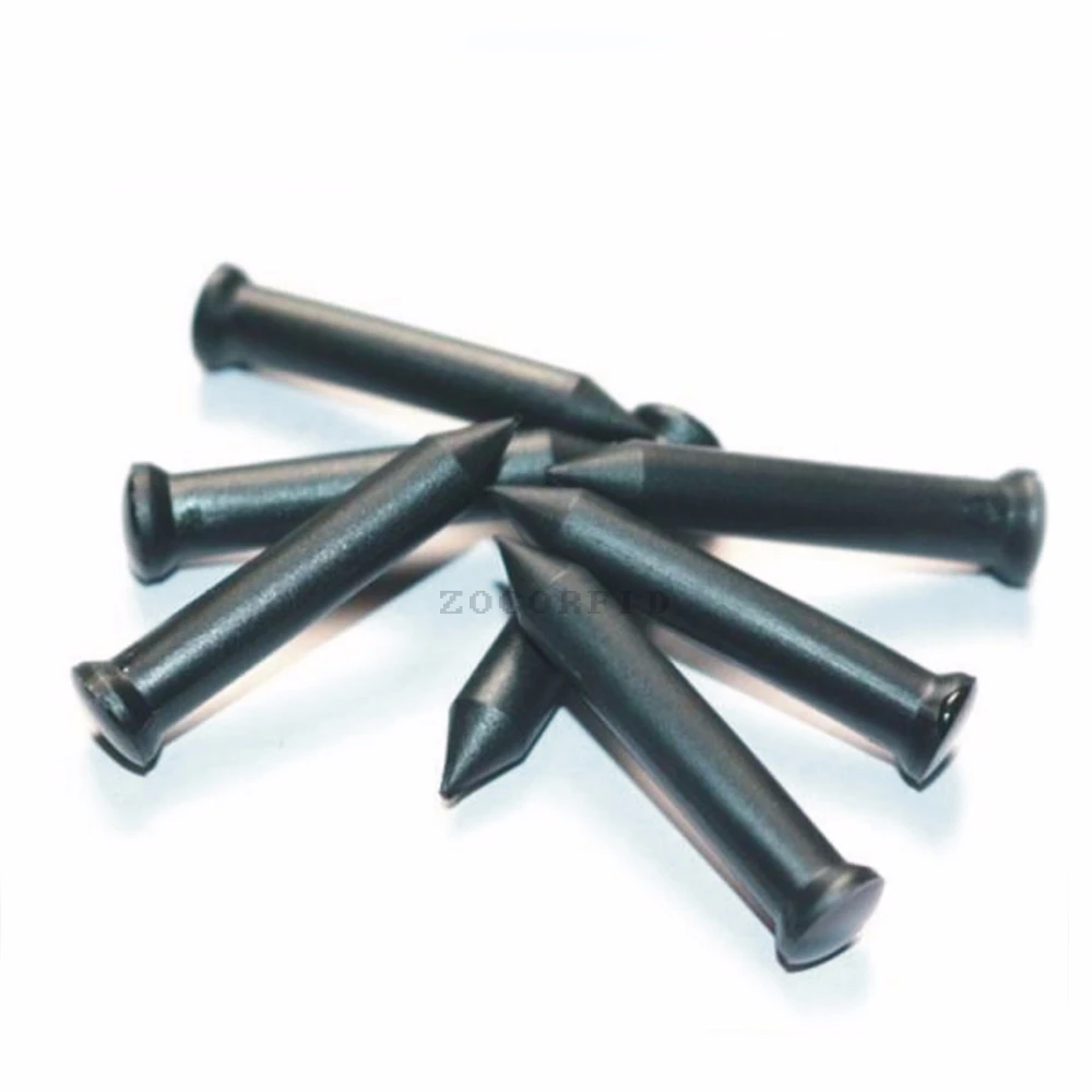 100pcs 125khz RFID Nail Tags EM4100 Proximity Smart Card for Tree Management / Guard Tour Patrol System