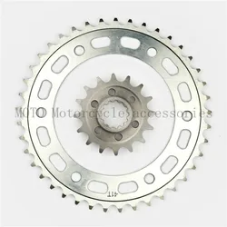 525chain Motorcycle Front and Rear Gear Sprocket For Honda CBR600RR F5 2003-2010 CBR1000RR 2004-2007 CBR 600RR 1000RR