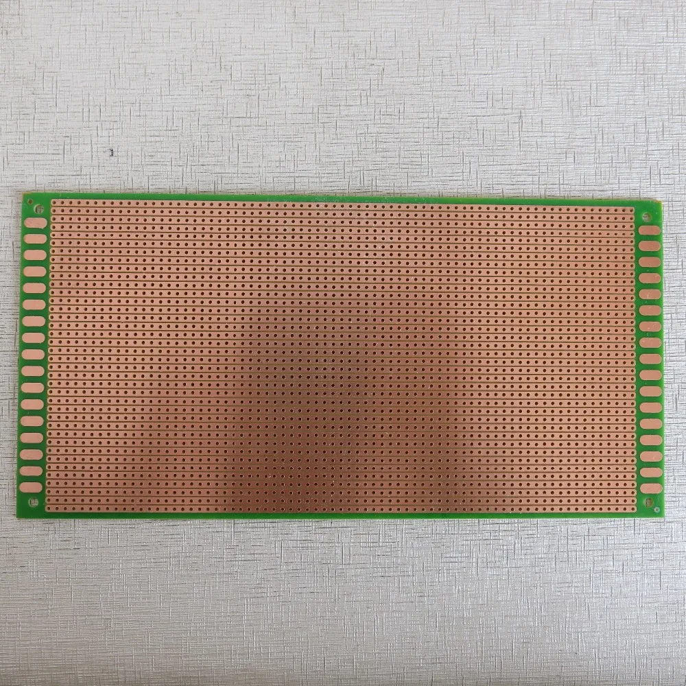 2 pcs Single Side 100x200mm Prototype Stripboard Veroboard FR-4 Fibreglass 100x200mm PCB Stripboard Circuit Board Platine