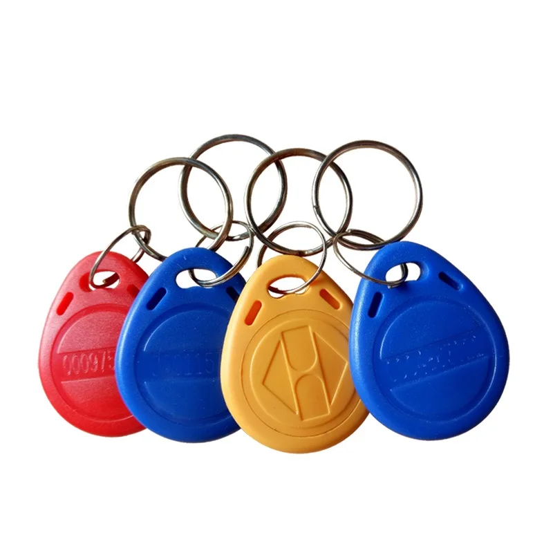 

Proximity RFID 125KHz Card Tag TK4100 EM4100 EM ID Token Tags Key fobs Ring RFID Card for Access Control Time Attendance System