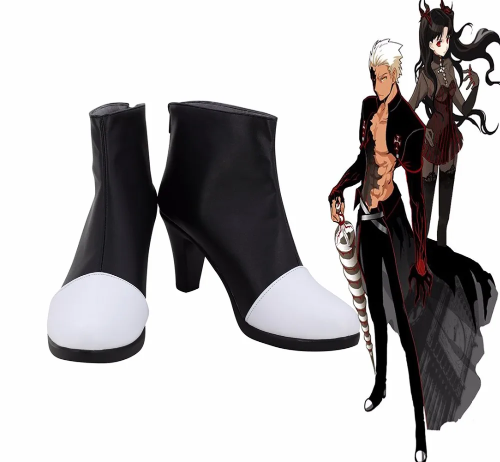 

FGO Emiya Shirou Shoes Cosplay Fate Grand Order Emiya Shirou Cosplay Boots High Heel Shoes Custom Made Unisex Shoes