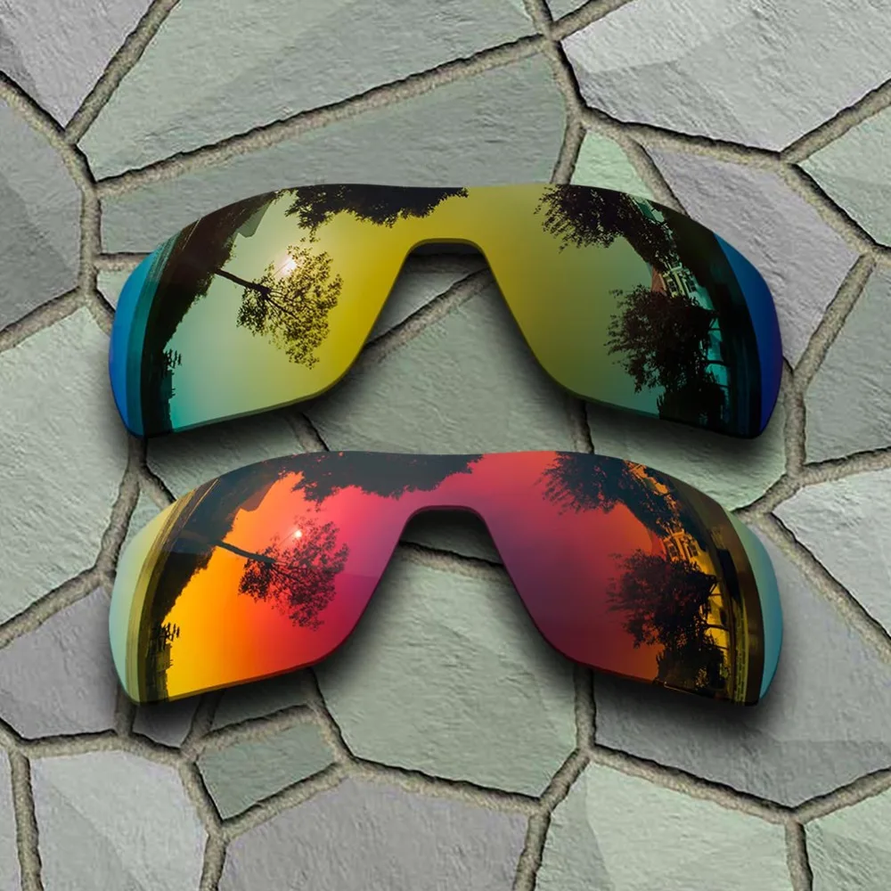 

Yellow Golden&Violet Red Sunglasses Polarized Replacement Lenses for Oakley Offshoot