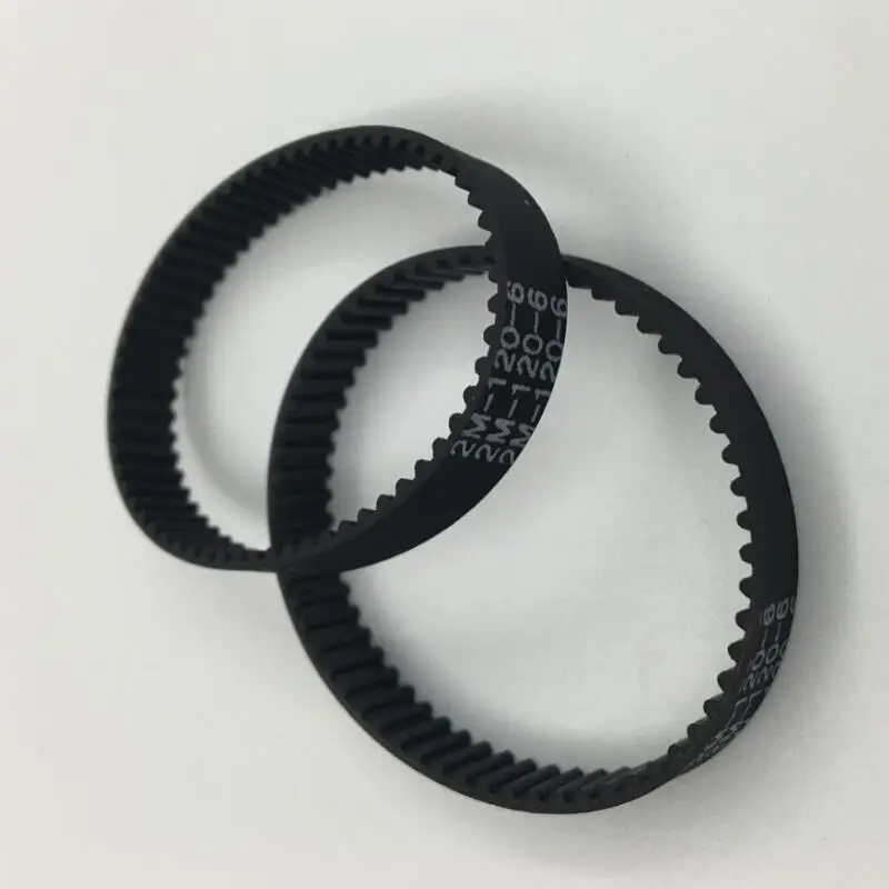 2 szt./partia Pasek rozrządu GT2-120 2M-120 4 w zamkniętej pętli 2M 120 Długość=120mm Zęby=60 szerokość=4mm do drukarki 3D