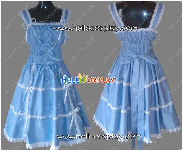 

Blue Lolita Dress H008