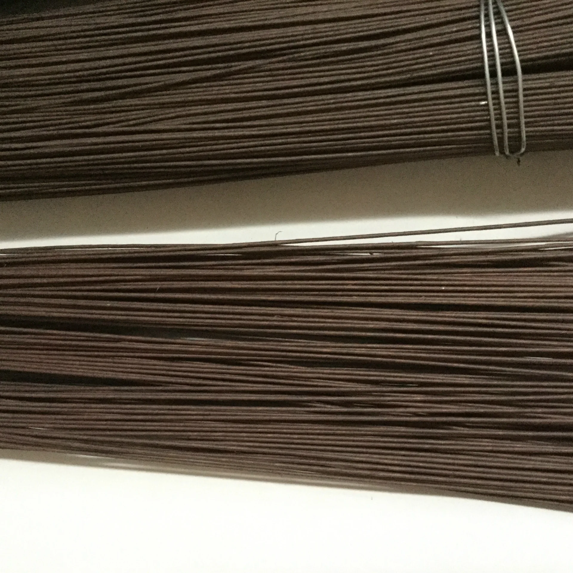 200pcs/lot Gauge 20# 60 Cm Long Paper Covered Floral Wire  DIY Flower Wreath Material Brown Green White Free Shipping