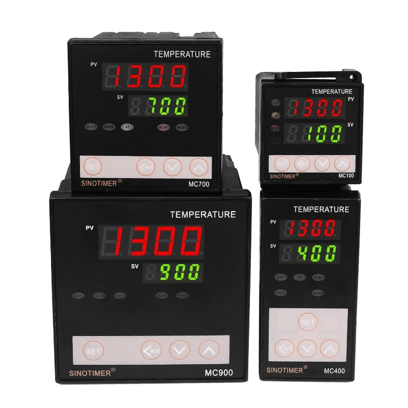 K Thermocouple PT100 Universal Input Digital PID Temperature Controller Regulator Relay Output for Heating Or Cooling One Alarm