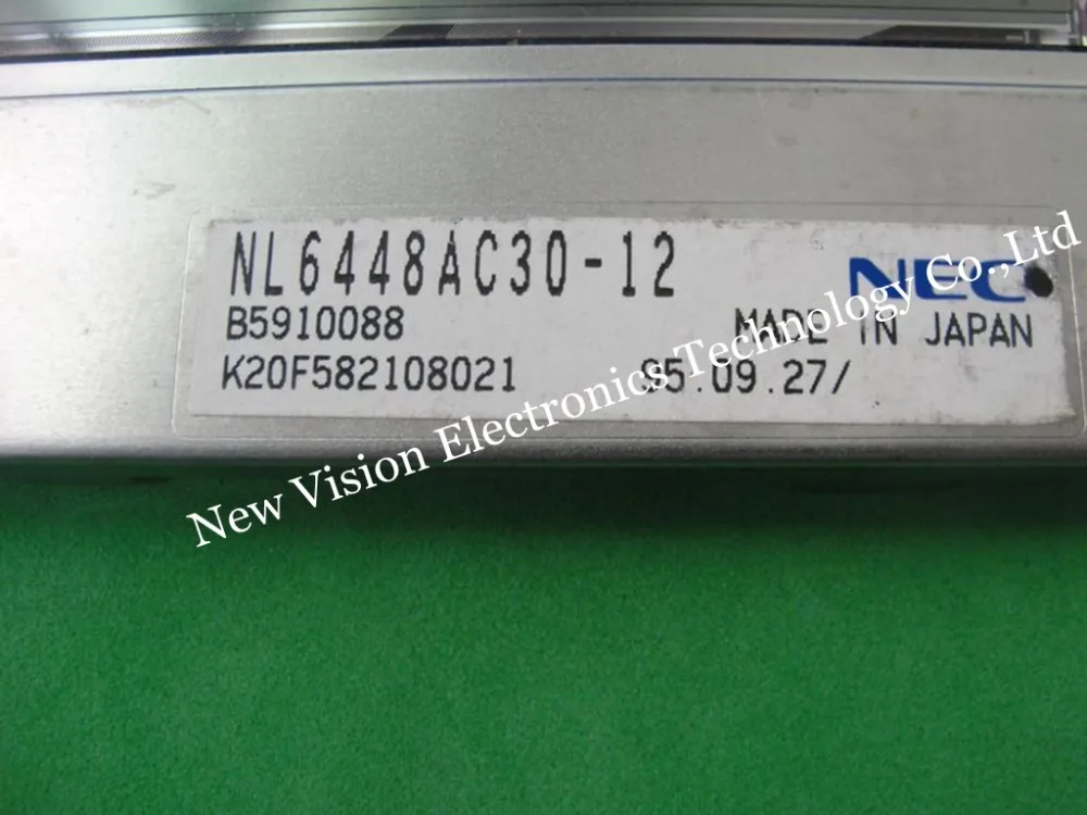 NL6448AC30-12 Original 9.4 นิ้ว 640*480 VGA แล็ปท็อปและอุตสาหกรรมโมดูล LCD หน้าจอ