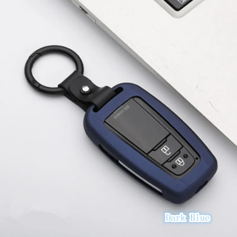 Zinc alloy Remote car Key Cover Case For Toyota CHR C-HR Prado 2017 2018 Prius Camry Corolla RAV4 2018 Accessories