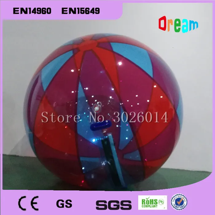 2M TPU Inflatable Human Hamster Ball Water Walking Ball Inflatable Water Zorb Ball Giant Inflatables