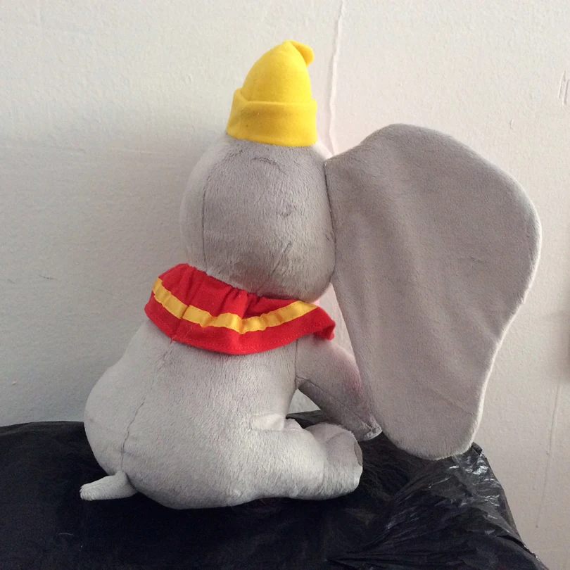 30cm 11.8'' Cartoon Dumbo Gray Elephant Plush Toys Soft boy doll for baby birthday Gift