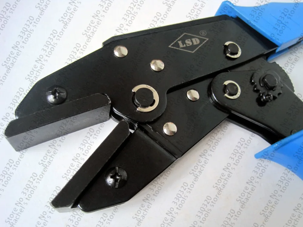 Hand crimping pliers for heating film non-insulated terminals ratchet crimping tools mini crimping tool LS-02