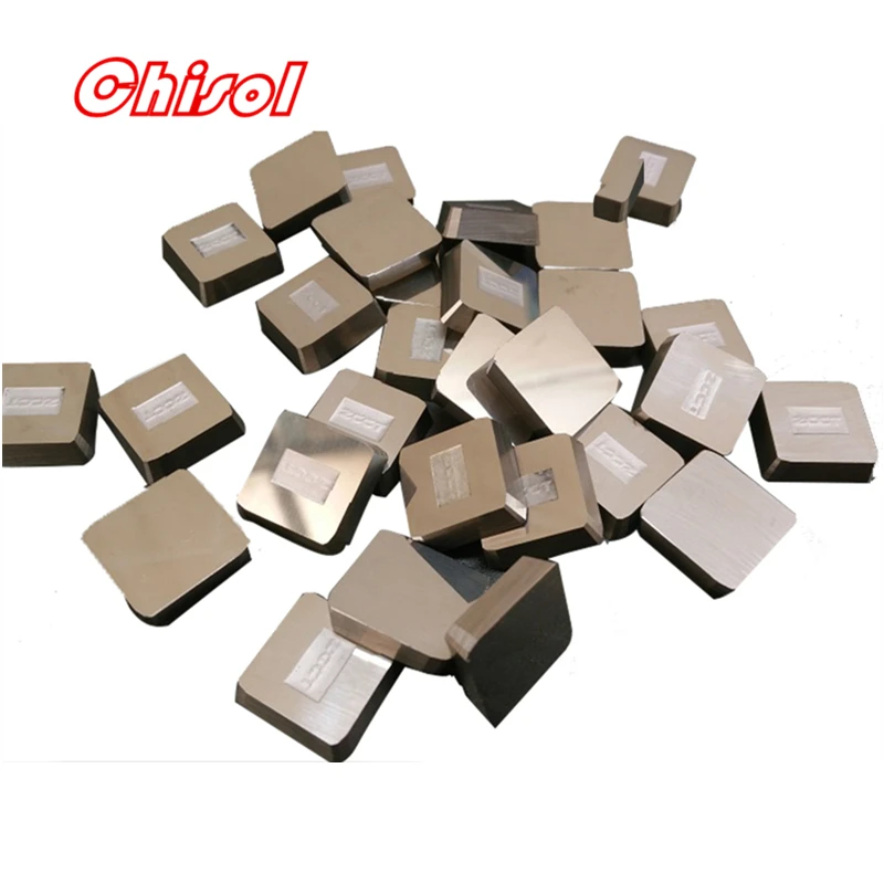 30pcs/box 4130511 YT5 YW2 YW1 YT15 YT14 YG6 YG8 Carbide Brazed Milling Inserts Welding Tips Blade Cutter