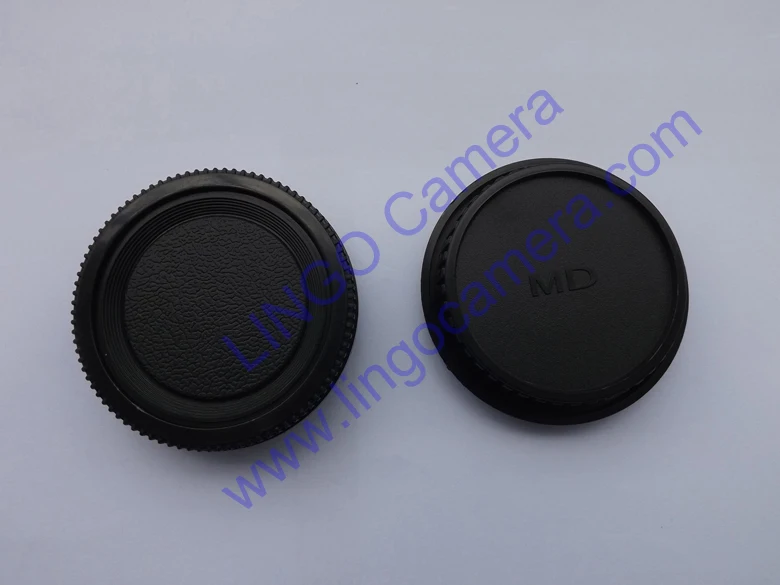 NP3208 Juego de tapa de lente trasera profesional + tapa de cuerpo de cámara para Minolta MD