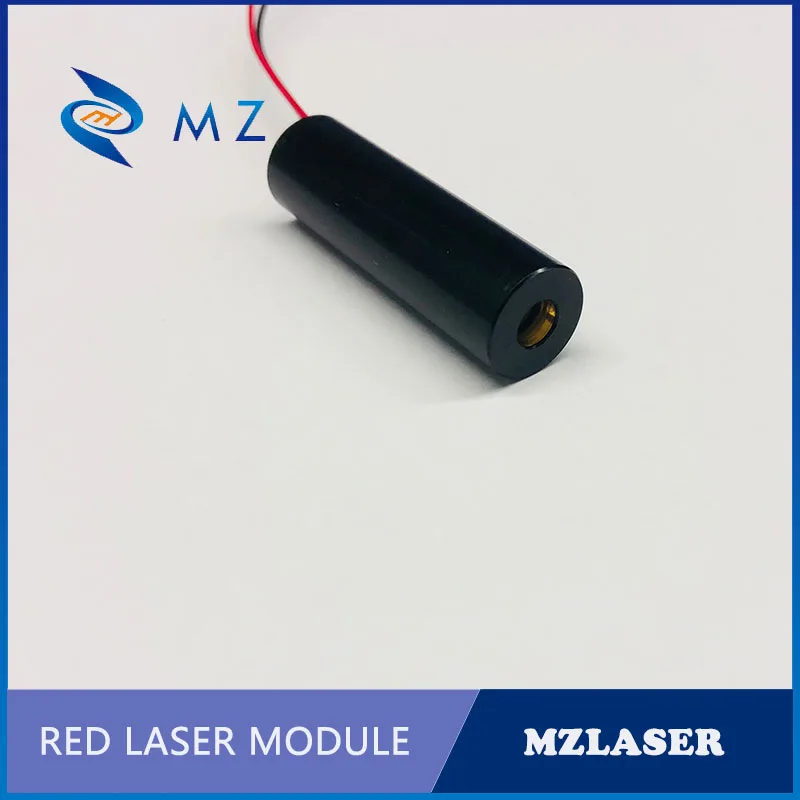 Laser Diode Modul Red Dot D12mm 660nm 50MW 5V/12V/24V Industrie Grade ACC stick Typ CW Schaltung Modell