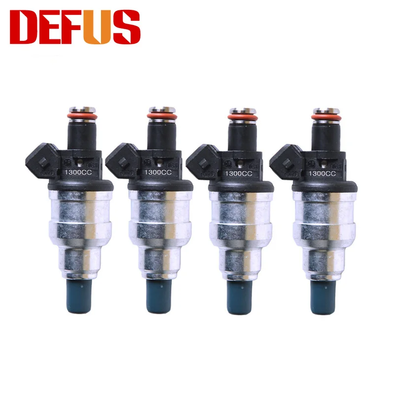 

4x High Flow Fuel Injector For Honda B16 B18 B20 D16 D18 F22 H22 H22A 1300CC Performance Nozzle Injection Car Engine Injectors