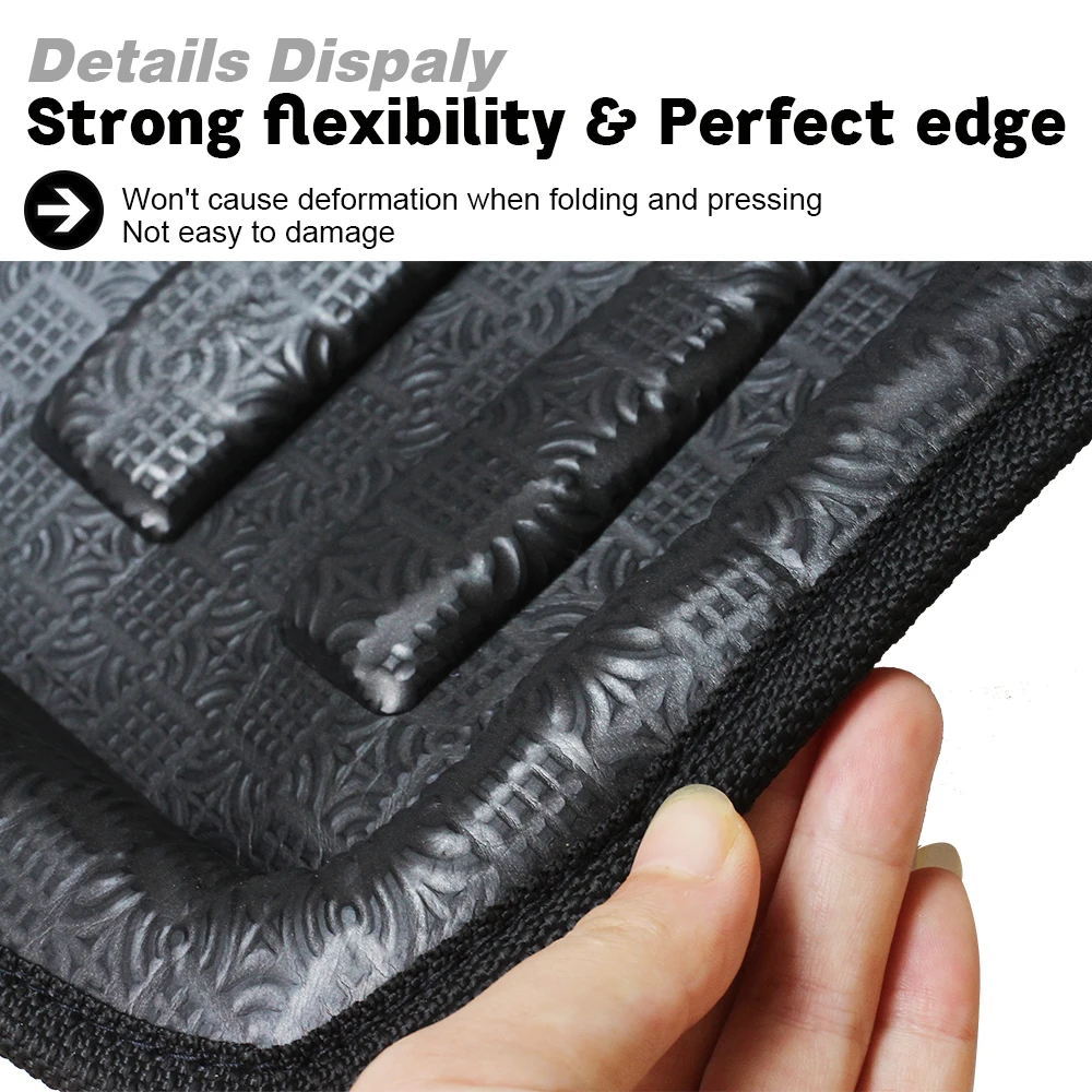 Buildreamen2 Car Tail Trunk Mat Boot Tray Liner Cargo Floor Mud Carpet Pad For Toyota Corolla Altis Sedan 2014 2015 2016 2017